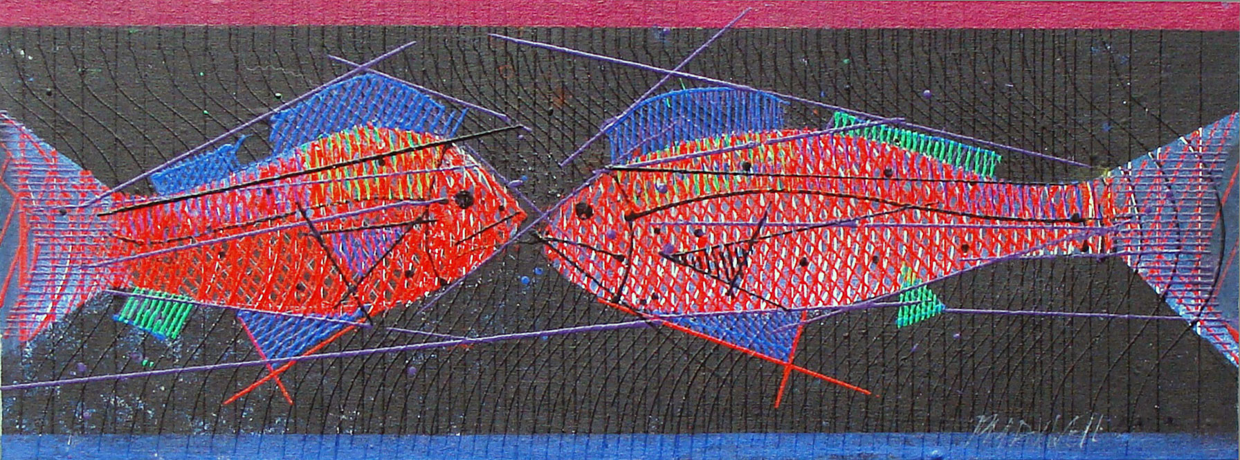 Colorfish 40x15